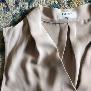Aritzia Babaton Sleeveless Aiken Blouse